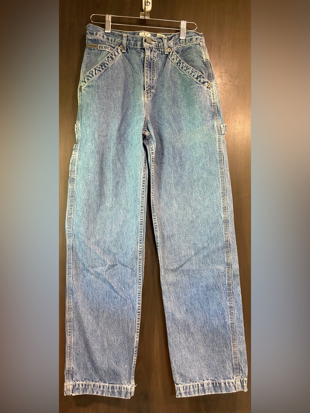 Calvin Klein Jeans carpenter Light Blue Denim kids size 14